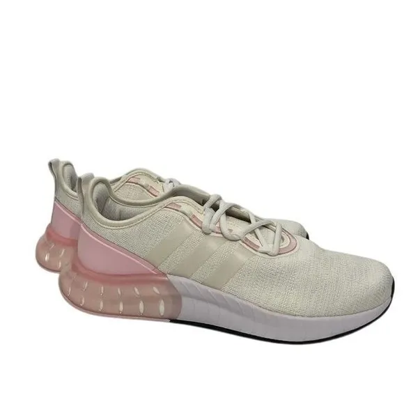 Adidas‎ Kaptir Womens Running Shoes Sneakers Size 9.5 NIB Pink Chalk White