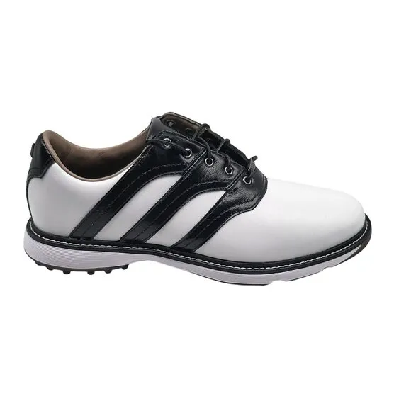 Adidas MC Z-Traxion Golf Shoes Mens Size 9.5 White &amp; Black IF2714