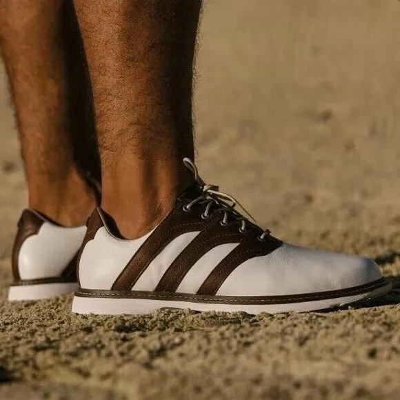 Adidas MC Z-Traxion White/Brown Golf Men's Shoes IG0910