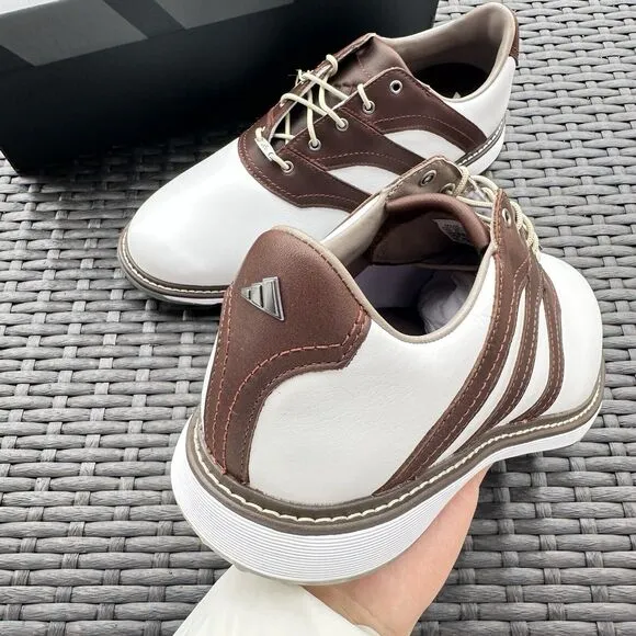 Adidas MC Z-Traxion White/Brown Golf Men's Shoes IG0910
