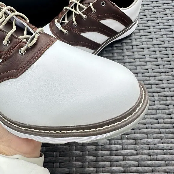 Adidas MC Z-Traxion White/Brown Golf Men's Shoes IG0910