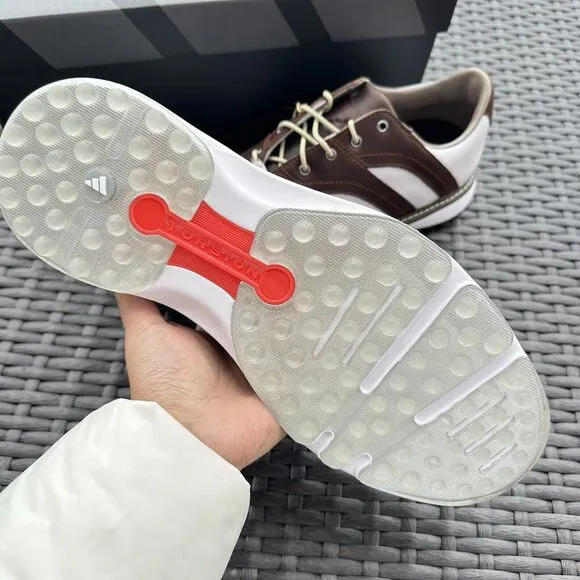 Adidas MC Z-Traxion White/Brown Golf Men's Shoes IG0910