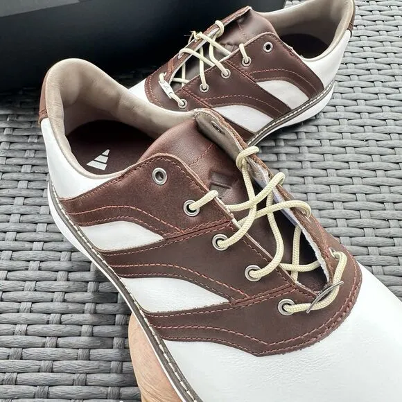 Adidas MC Z-Traxion White/Brown Golf Men's Shoes IG0910