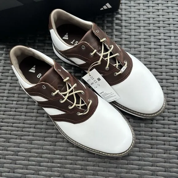 Adidas MC Z-Traxion White/Brown Golf Men's Shoes IG0910