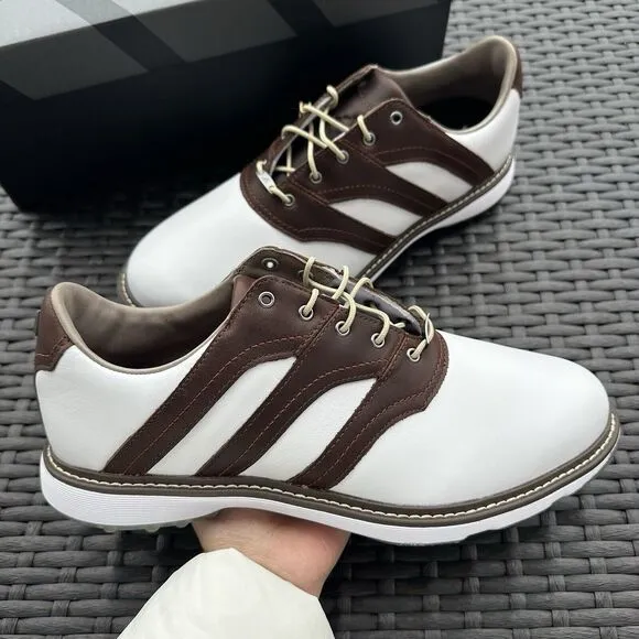 Adidas MC Z-Traxion White/Brown Golf Men's Shoes IG0910
