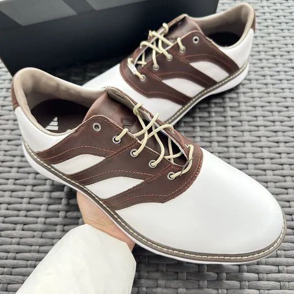 Adidas MC Z-Traxion White/Brown Golf Men's Shoes IG0910