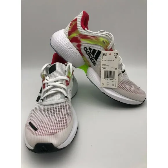 Adidas Men's AlphaTorsion Running Shoes FW9271 Cloud/White Size 7.5 NWT🛒
