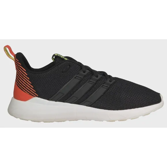 adidas Men's Questar Flow Black Orange Running Shoes Sneakers Size 11.5 F36243