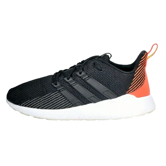 adidas Men's Questar Flow Black Orange Running Shoes Sneakers Size 11.5 F36243