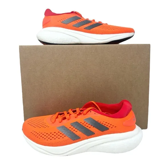 Adidas Men’s Supernova 2 GY1772 Orange/Black/White Size 9