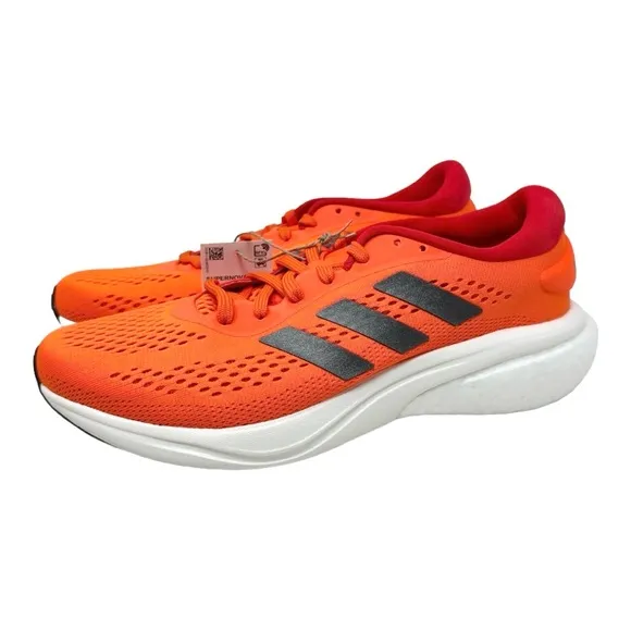 Adidas Men’s Supernova 2 GY1772 Orange/Black/White Size 9