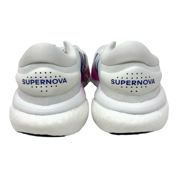 Adidas Men’s Supernova 2 HQ9939 White/Blue/Pink Size 13