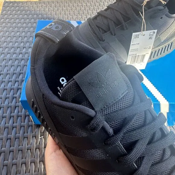 Adidas Multix Men's Athletic Shoes Triple Black FZ3438