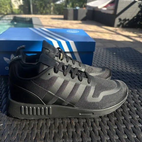 Adidas Multix Men's Athletic Shoes Triple Black FZ3438