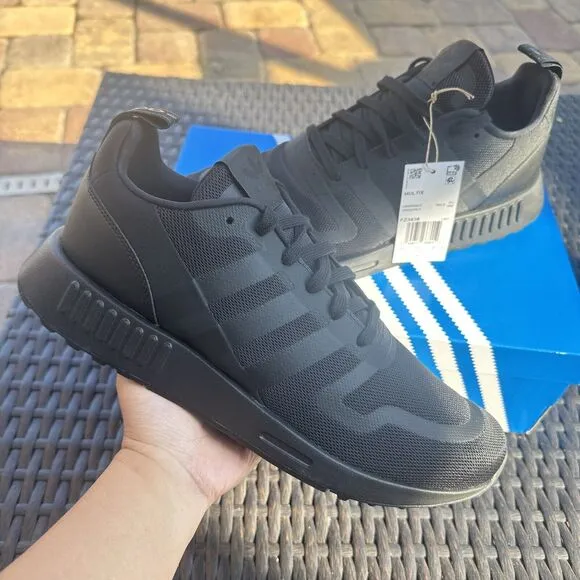 Adidas Multix Men's Athletic Shoes Triple Black FZ3438