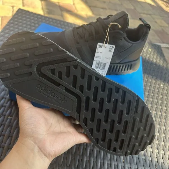 Adidas Multix Men's Athletic Shoes Triple Black FZ3438