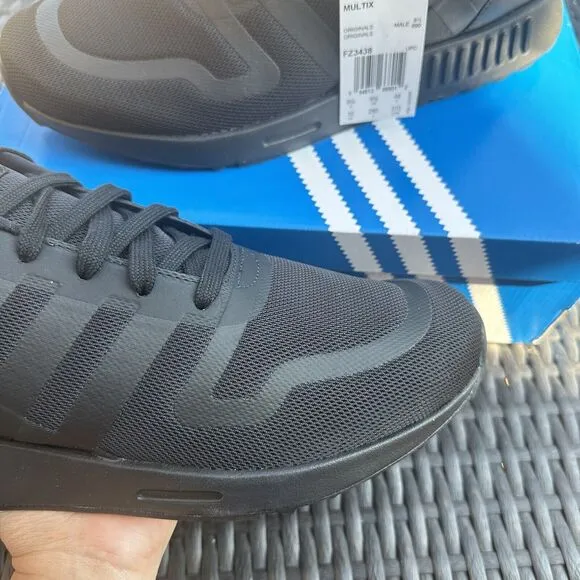 Adidas Multix Men's Athletic Shoes Triple Black FZ3438