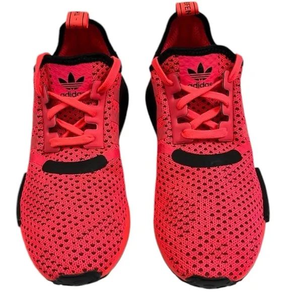 Adidas NMD R1 Boost Trainers/Running Shoes - Men’s 7.5 - Signal Pink