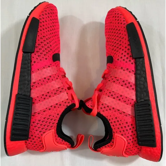 Adidas NMD R1 Boost Trainers/Running Shoes - Men’s 7.5 - Signal Pink