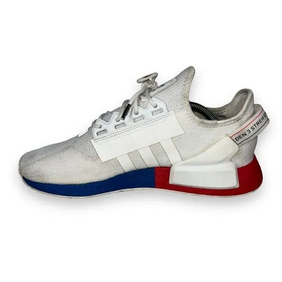 Adidas NMD_R1 V2 'White Lush Red Blue' FX4148 Men's 11
