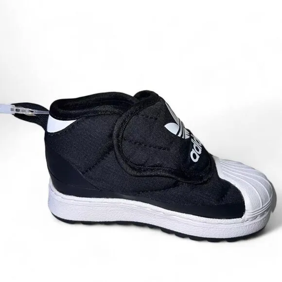 Adidas Originals Superstar 360 Boots Black/White FV7266 Infant 5.5 UK 5 EU 21