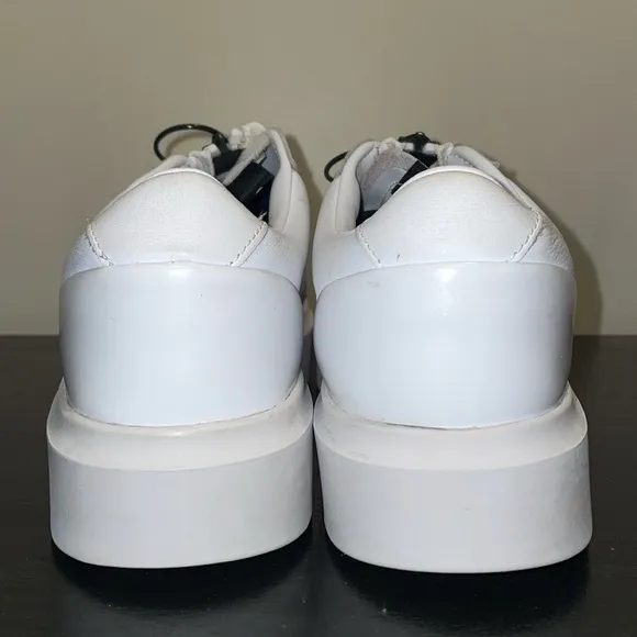ADIDAS ORIGINALS WOMEN'S SLEEK SUPER ZIP TRAINERS SHOES SNEAKERS WHITE PLATFORM