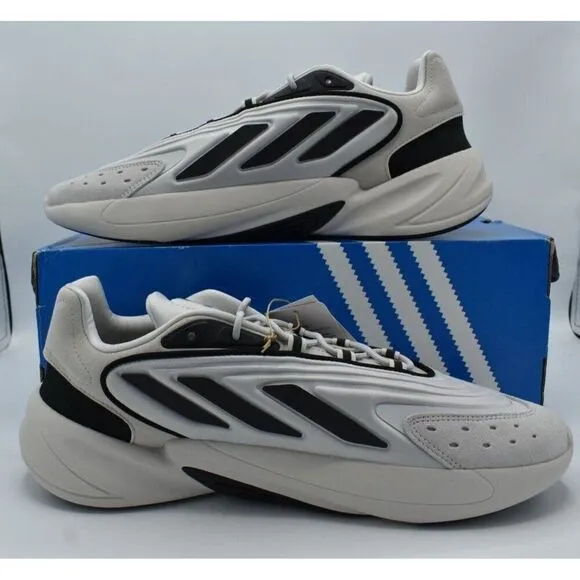 Adidas Originals Mens Size 11.5 Ozelia Grey Black Sneakers Shoes