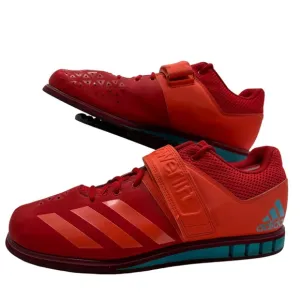 Adidas Powerlift 3.1 Mens 12 Weightlifting Shoes Sneakers Gym Hook &amp; Loop BA8016