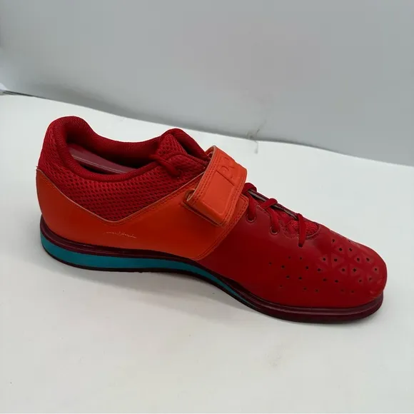 Adidas Powerlift 3.1 Mens 12 Weightlifting Shoes Sneakers Gym Hook &amp; Loop BA8016