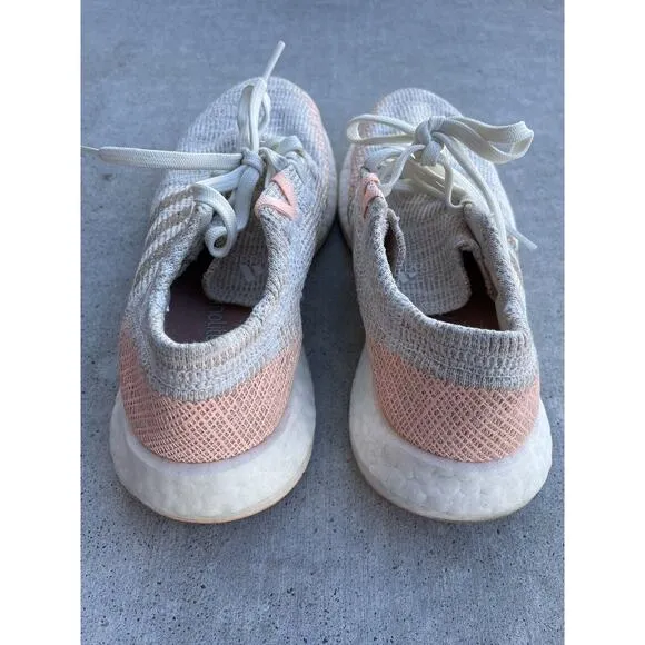 Adidas Pure Boost Go Cloud White Ash Pearl Running Sneakers Shoes Size 4