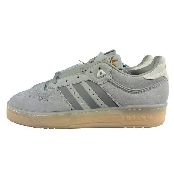 Adidas Rivalry Low 86 Sesame Grey Off White Shoes FZ6323 Men's Sizes 7.5 - 13