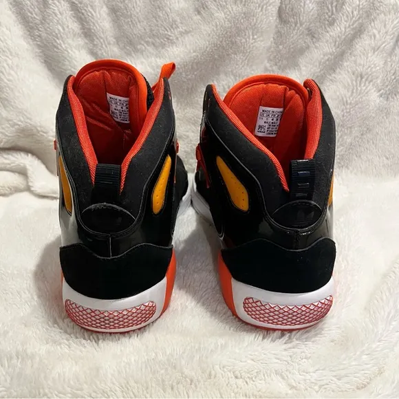 Adidas Roundhouse‎ Mid Black Orange Sneakers size 11.5