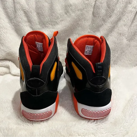 Adidas Roundhouse‎ Mid Black Orange Sneakers size 11.5