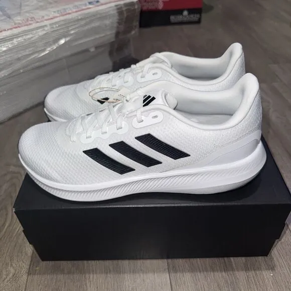 Adidas Runfalcon 3.0 Men’s Running Gym Shoes Sneaker HQ3789 White - Size 11