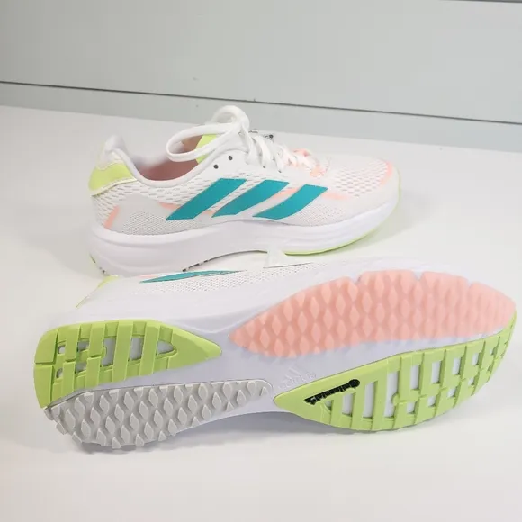 Adidas SL20.3 Women's White Mint Rush Training Running Sneakers Size 8.5