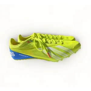 Adidas Sprint Star 4 Mens Size 9.5 Yellow Running Track &amp; Field Spikes Shoes