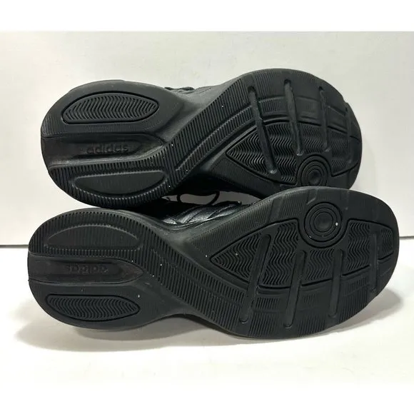 Adidas Strutter Lace Up Black Sneakers Shoes