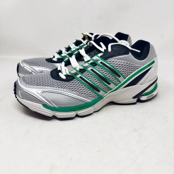 Adidas Supernova Cushion 7 IG1745 Matte Silver / Core Black / Surf Green Sz 8-13