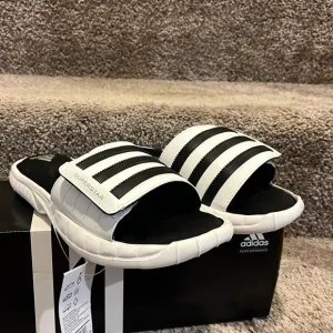 Adidas Superstar 3G Slides Sandals Shoes new white black G61951 Mens Size 7