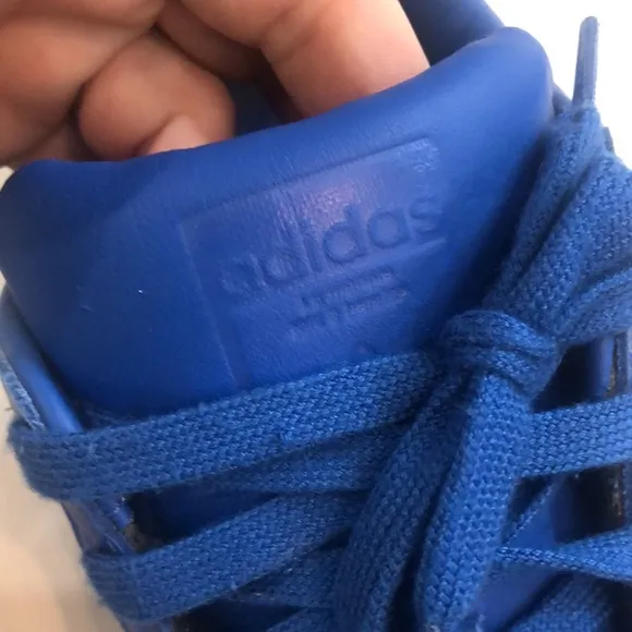 Adidas Superstar blue Leather Excellent Condition shoes size 10 men's classic