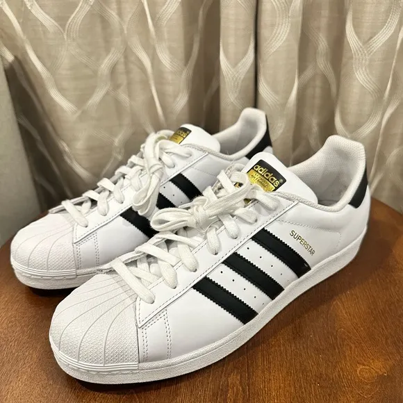 Adidas Superstar Men’s White Sneaker Hardshell Sneakers / Shoes Size 13