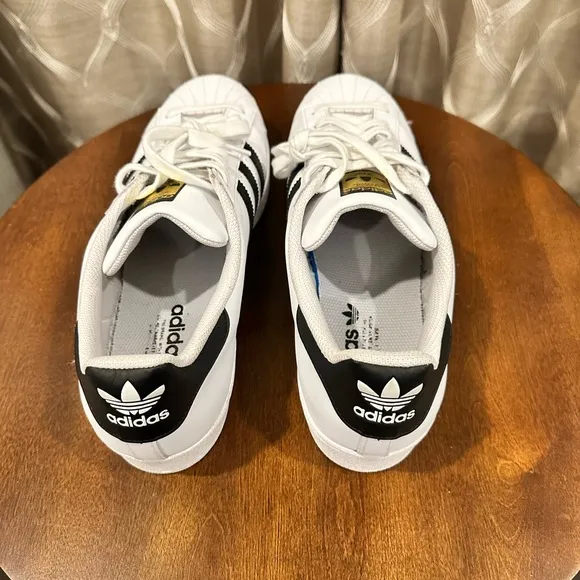 Adidas Superstar Men’s White Sneaker Hardshell Sneakers / Shoes Size 13
