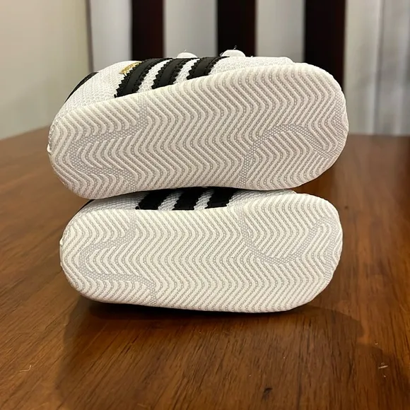 Adidas Superstar Shell Toe Infant Baby Crib Shoes S79916 sneakers Boys Girl Sz 1
