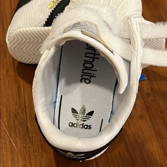 Adidas Superstar Shell Toe Infant Baby Crib Shoes S79916 sneakers Boys Girl Sz 1