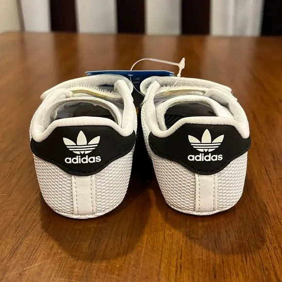 Adidas Superstar Shell Toe Infant Baby Crib Shoes S79916 sneakers Boys Girl Sz 1