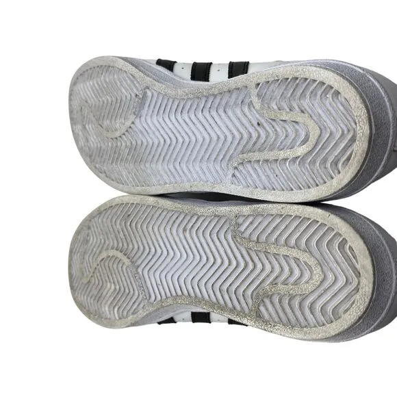 Adidas Superstar Sneakers Shoes Men's US 5 UK 4.5 EU 37.5 Ortholite White Black
