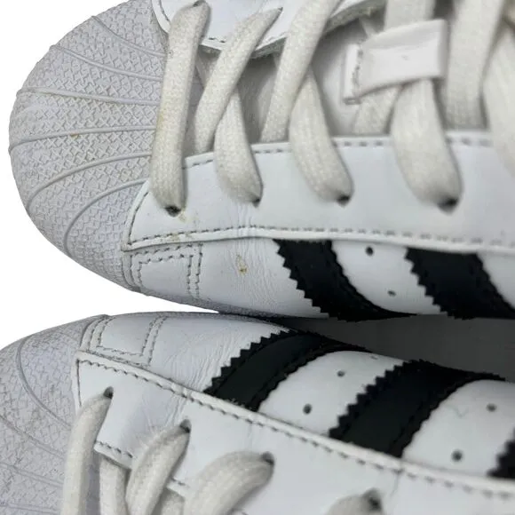 Adidas Superstar Sneakers Shoes Men's US 5 UK 4.5 EU 37.5 Ortholite White Black