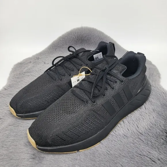 Adidas Swift Run 22 'Black Gum' Men's Running Shoes