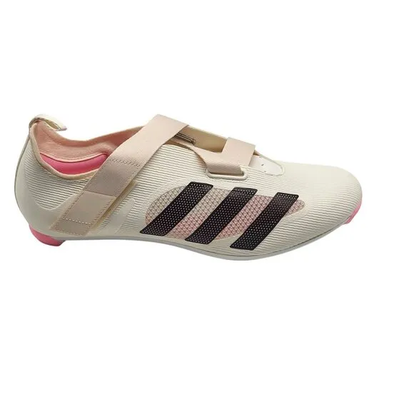 Adidas The Indoor Mens Cycling Shoes Off White Shadow Maroon Size 9