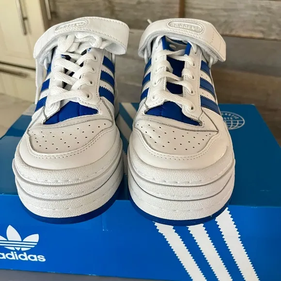 ADIDAS TRIPLE PLATFORM LO SNEAKERS Woman's Size 7 NWOT